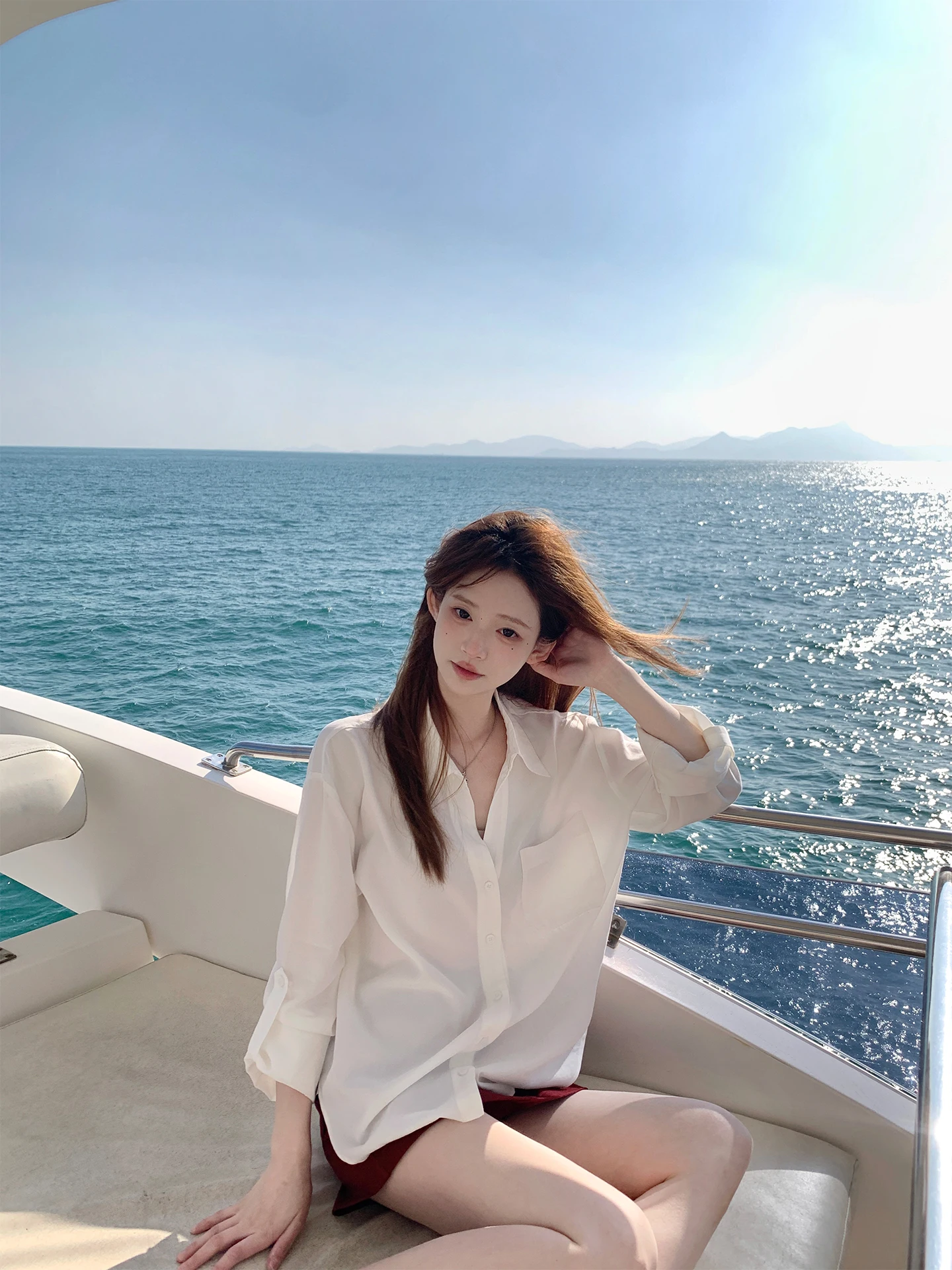 

Элегантная рубашка Zzhen в холодных тонах, 90% лензинг, 10% лен, с регулируемыми рукавами, белая, повседневная, в корейском стиле, свободного кроя, с длинным рукавом