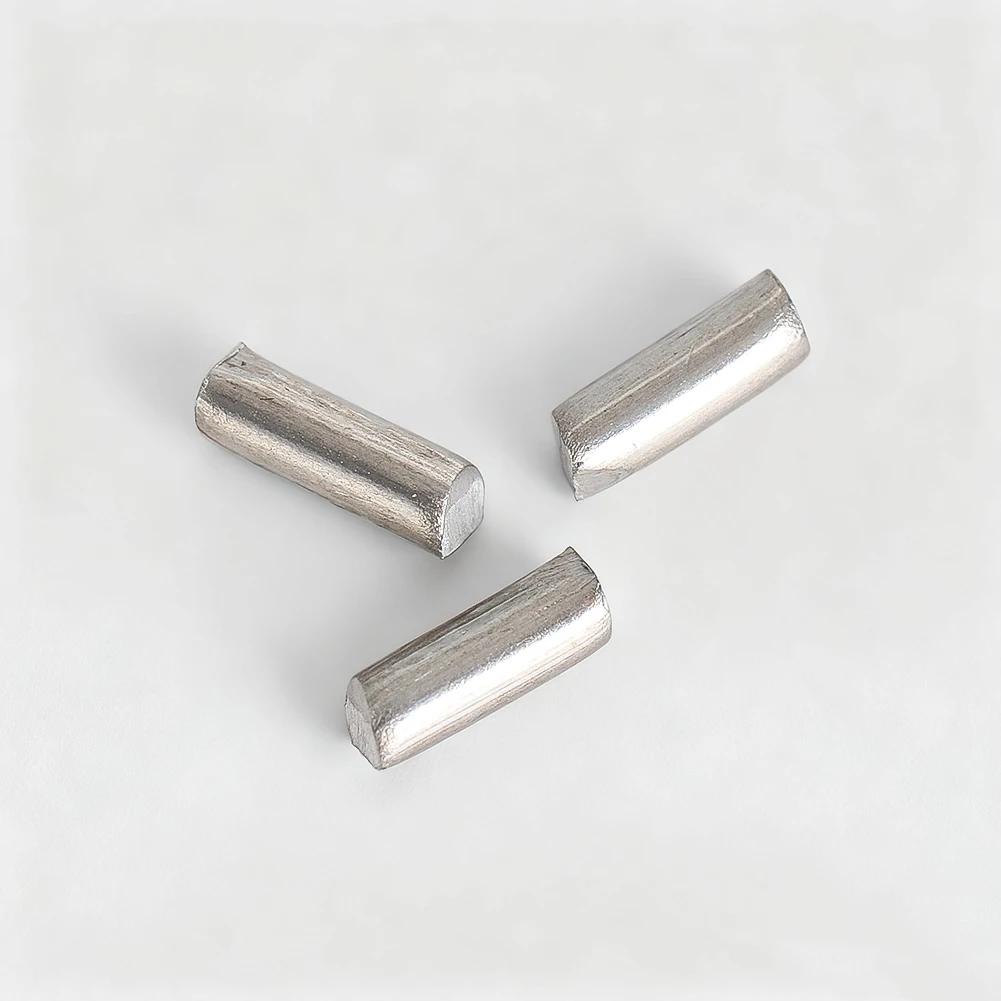 2 قطعة معدن الزنك النقي الأنود الخام بيليه قطاع عنصر جمع عينة DIY بها بنفسك صب ذوبان العلوم تجربة مادة البحث #4