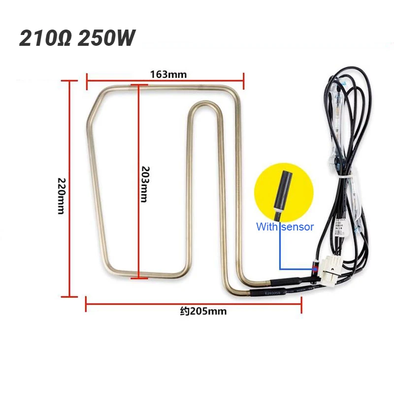 refrigerator defrost heating element for BCD-536/535WKGZM/WKM/WKZM(E)/WKPZM refrigeration freezing Evaporator Frost removal tube