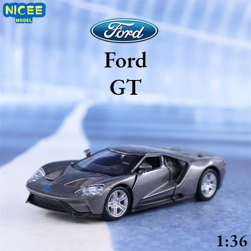 1:36 Ford GT sports car High Simulation Diecast Car Metal Alloy Model Car Children's toys collection gifts F3