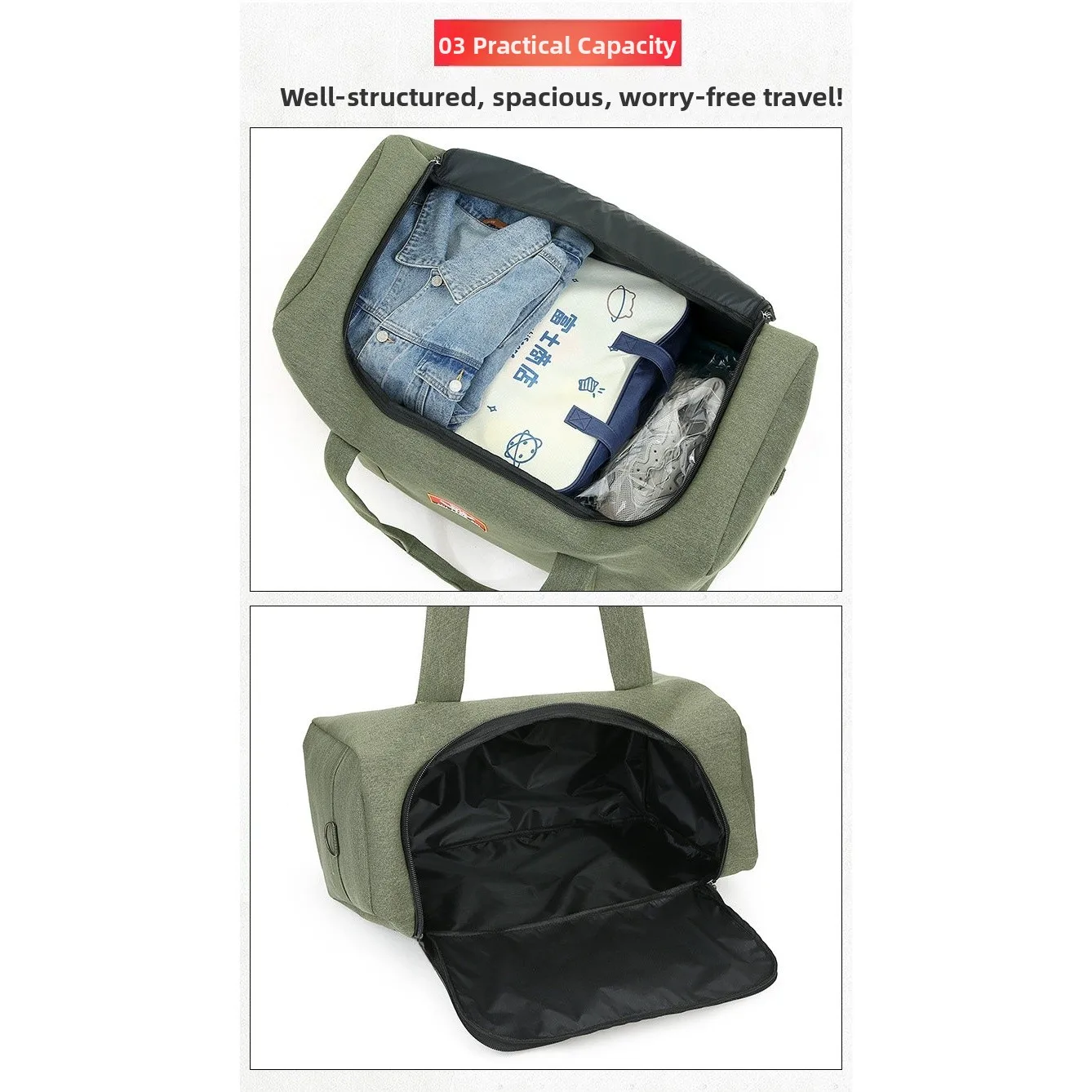 特大容量-20l-トラベルバッグ-ユニセックス-ムービングバッグ-アウトドア-ラゲッジバッグ-布製バッグ-男女兼用-引っ越しや旅行用バッグ