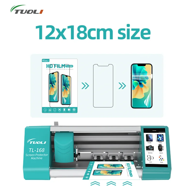 TUOLI Universal 120*180Mm TPU Protective Film Hydrogel Sheet Screen Protector For Mobile Phone Watch Cutter Machine