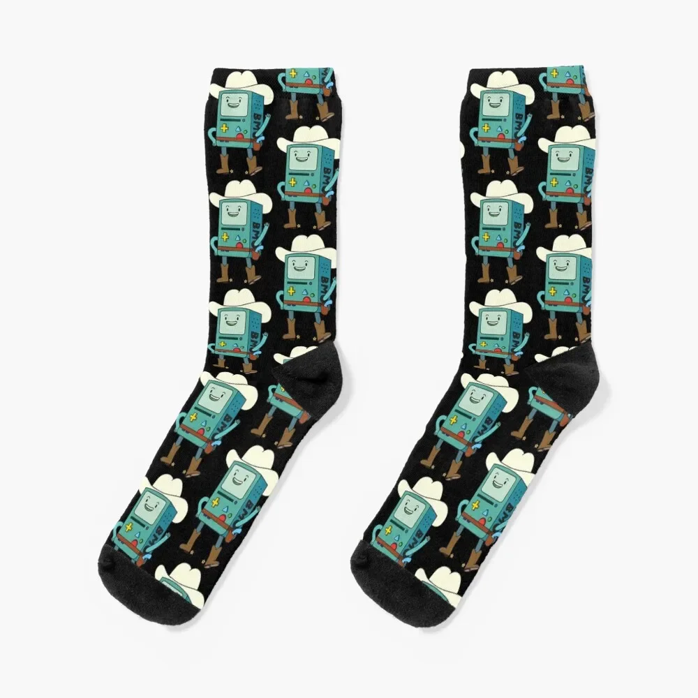 

BMO Cowboy Socks floor christmas gifts luxe Socks For Men Women's