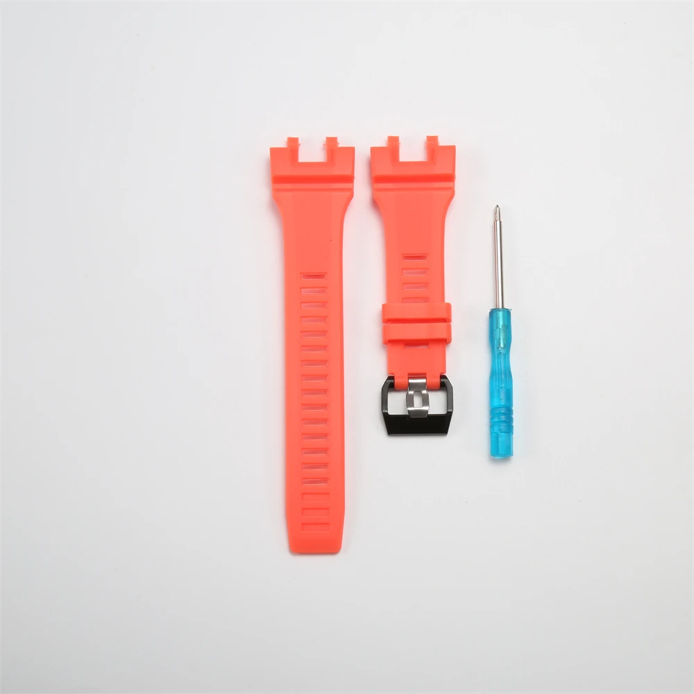 Watch Band Strap for Casio G-Shock GBA-900 GBA-900-7A GBA-900SM-7A Watchband PU Resin Rubber Straps and Clasps Bracelet Replacem