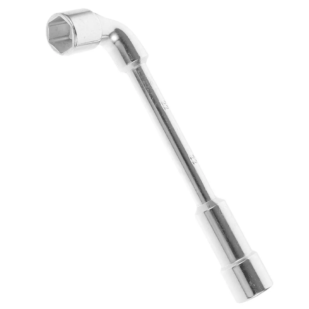 

Adjustable Double Ended Wrench 21mm L Shaped Chrome Vanadium Steel Tire Maintenance Tool Car Motorcycle Repair