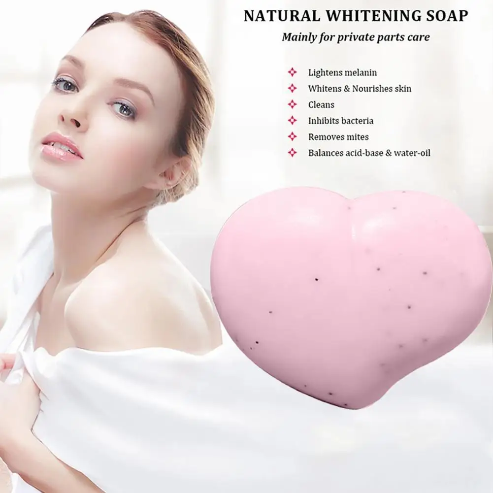

Soap Portable Body Scrub Soap Long Lasting Nourishing Healthy Peach Scented Feminine Intimate Wash Body Scrub Soap