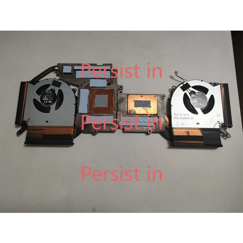 For Lenovo Y9000P Legion 5 Pro 16IAH7H 82RF CPU GPU Fan & Heatsink 5H40S20488