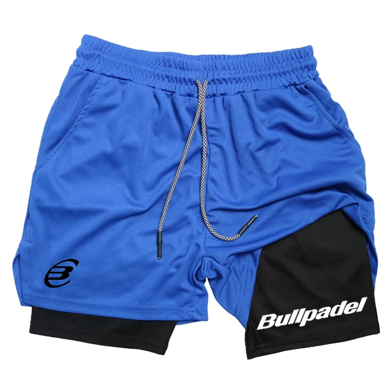 Men'S New Padel Sports Shorts Summer Breathable Tennis Shorts Quick-Drying Badminton Pants Outdoor Fitness Running Sportswear