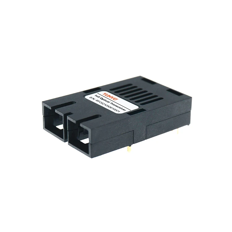 

Yunvo 155m 1x9 Optical Module Single Mode Dual Fiber 1310nm 20KM-120KM SC/FC/ST 1*9 Fiber BIDI Module