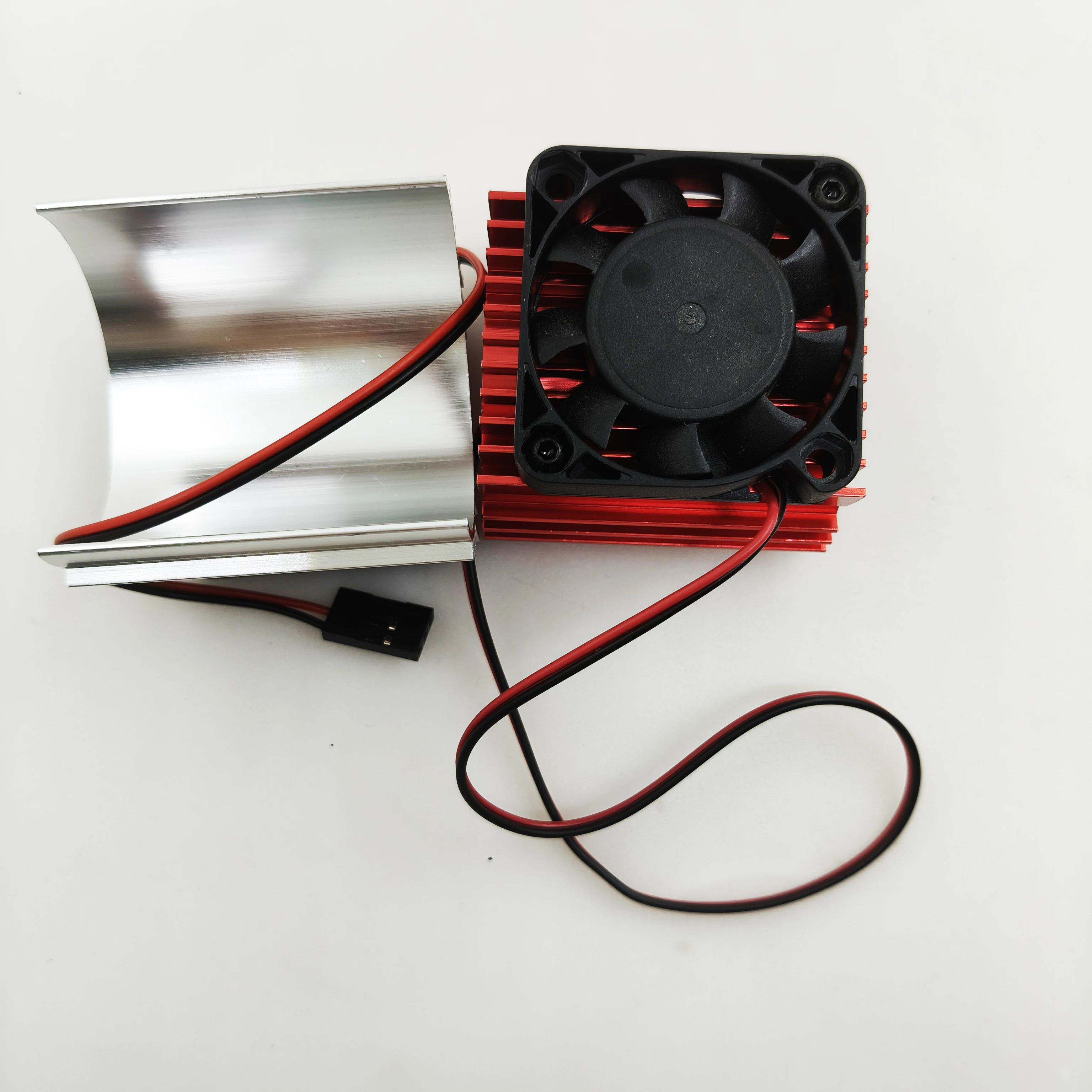 

Fan Heatsink Set 40*42mm Plus 4074 4274 1515 Motor Universal Heat Sink Motor Cooling Fan Radiator for RC Car Parts