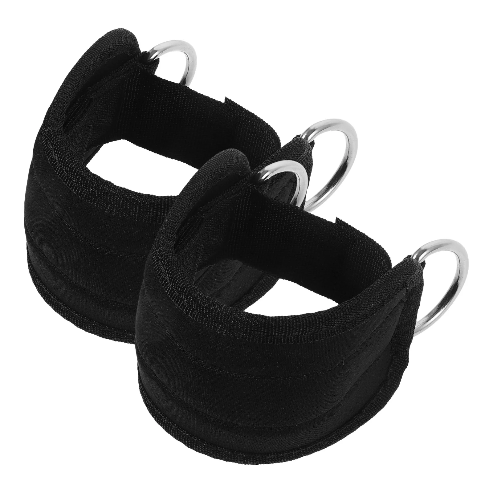 

2Pcs Adjustable Ankle Straps Multi-Functional Gym Leg Strength Training Tool Straps Gym Dumbbell Foot Attachment