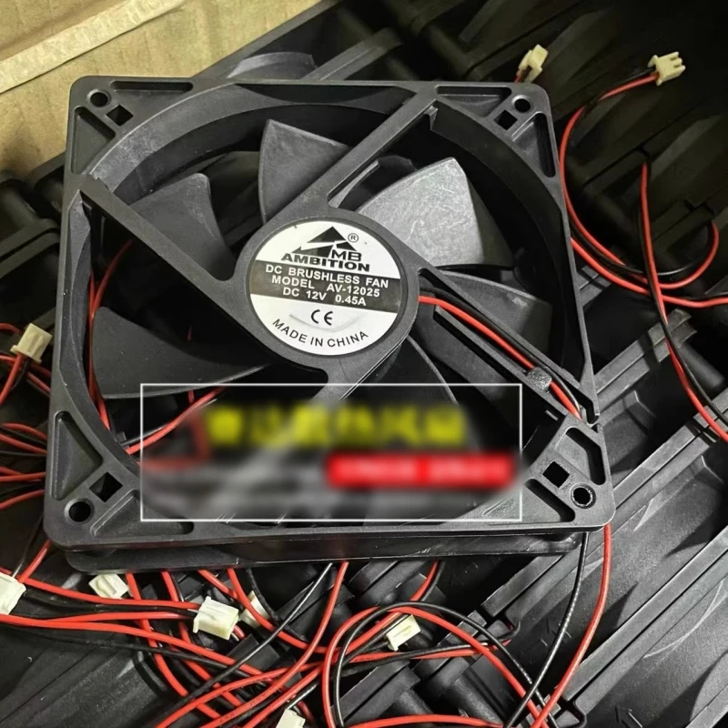 

Free shipping, brand new 12025 12V 0.45A AV-12025 inverter chassis, power supply, cooling fan