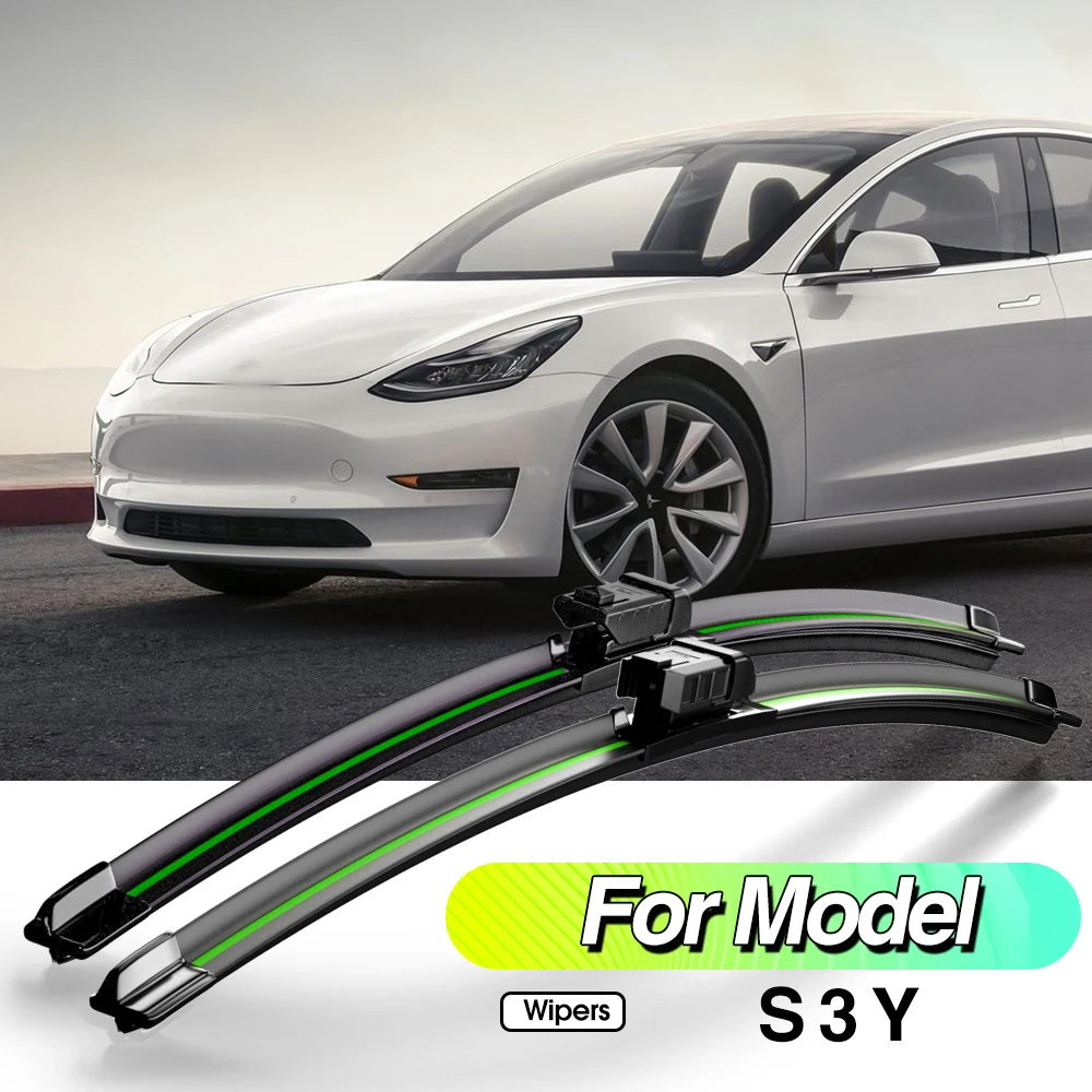 

Щетки стеклоочистителя для Tesla Model S 3 Y 2012-2023, 2 шт., аксессуары для лобового стекла, 2013, 2015, 2017, 2019, 2021, 2022