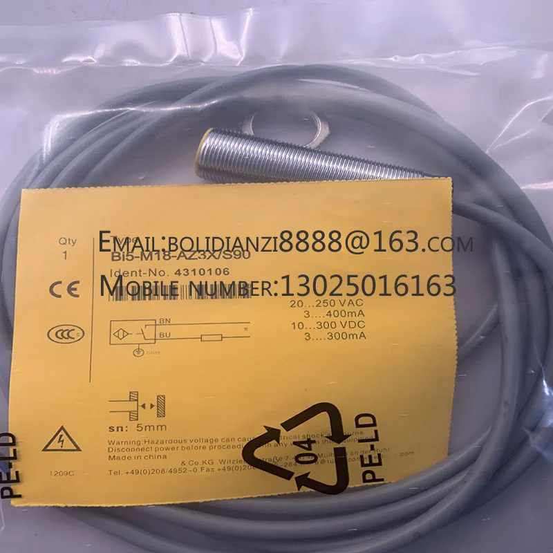 

BI5-M18-AZ3X/S90 New high-temperature resistant proximity switch