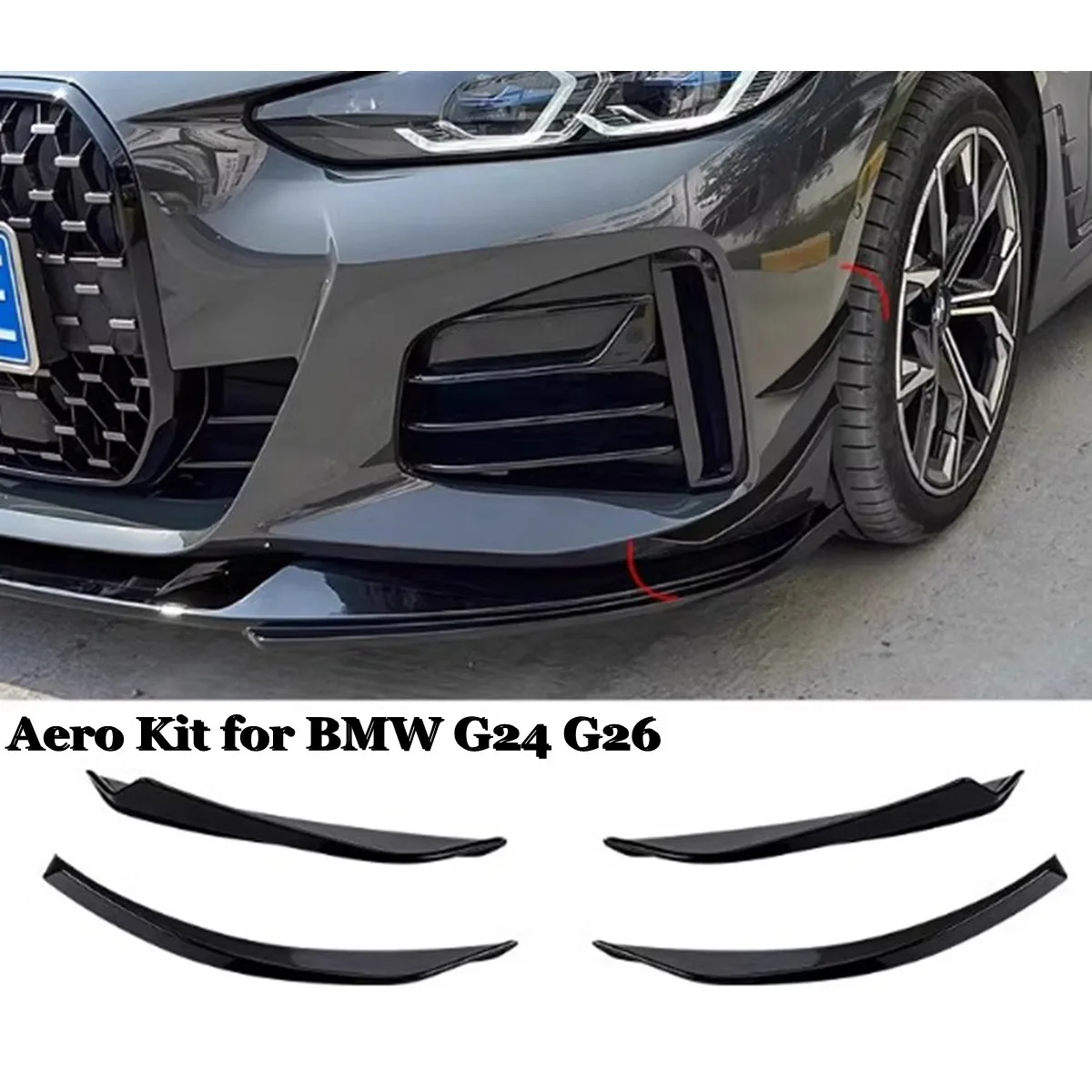 Front Bumper Lip Sp… - image