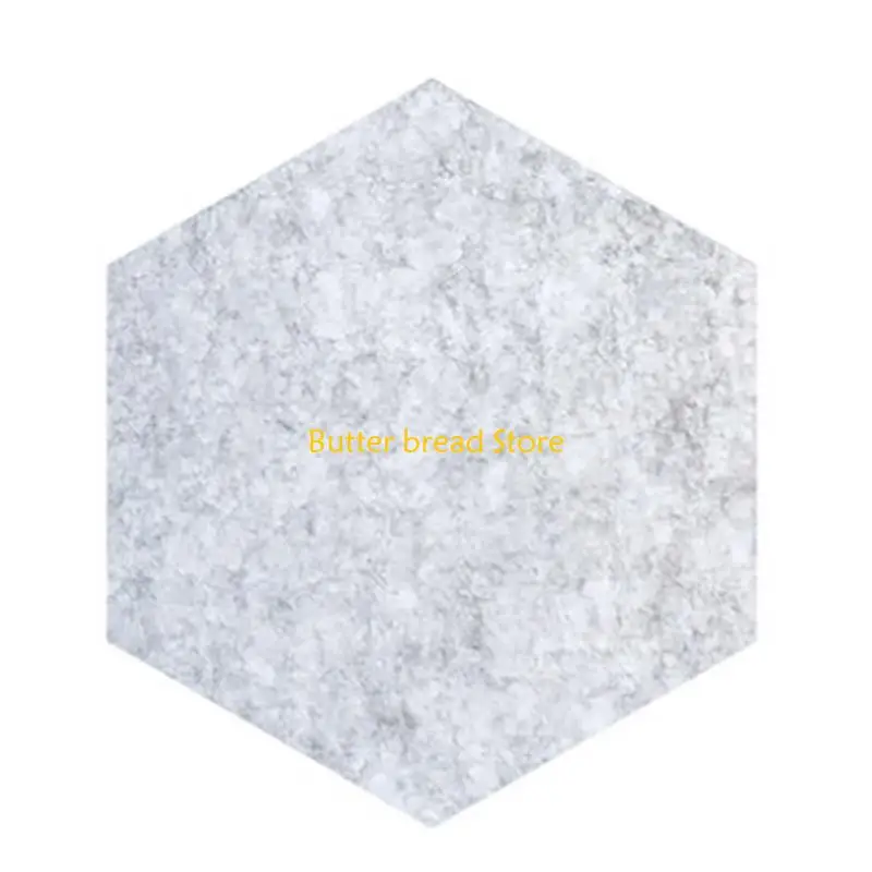 W89C Selbstklebende Memo-Board Dicke Filzplatine Sechseck Tabelle Matte Länge 4