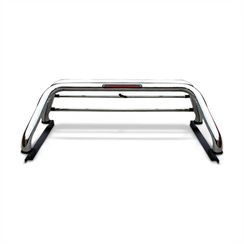 Top quality Hot Selling Silver Color With LED Anti Roll Bar Sport Bar for Hilux Vigo Revo Isuzu D-MAX Ranger 6