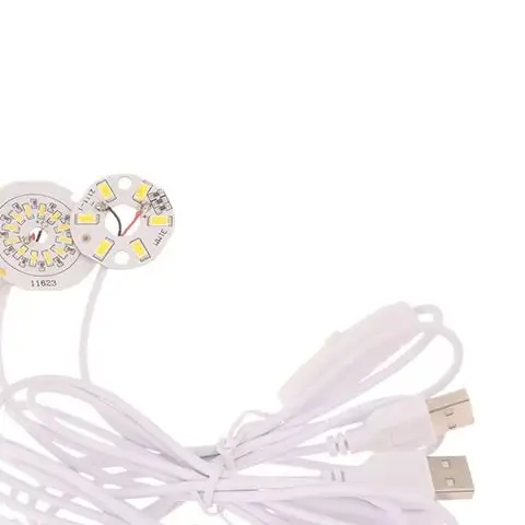 1 قطعة 1.5 متر طول الخط DC5V LED رقائق SMD5730 LED مصباح USB 3 واط ضوء مجلس الضوء الأبيض الدافئ مع كابل التبديل تشغيل/إيقاف