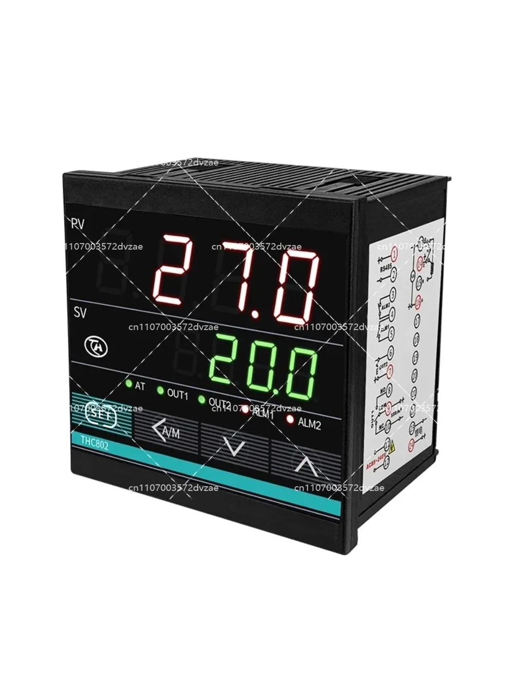 PID Temperature Controller 4-20mA Input 0-10V Output Temperature Controller ModbusRTU Communicate PID Temperature Controller