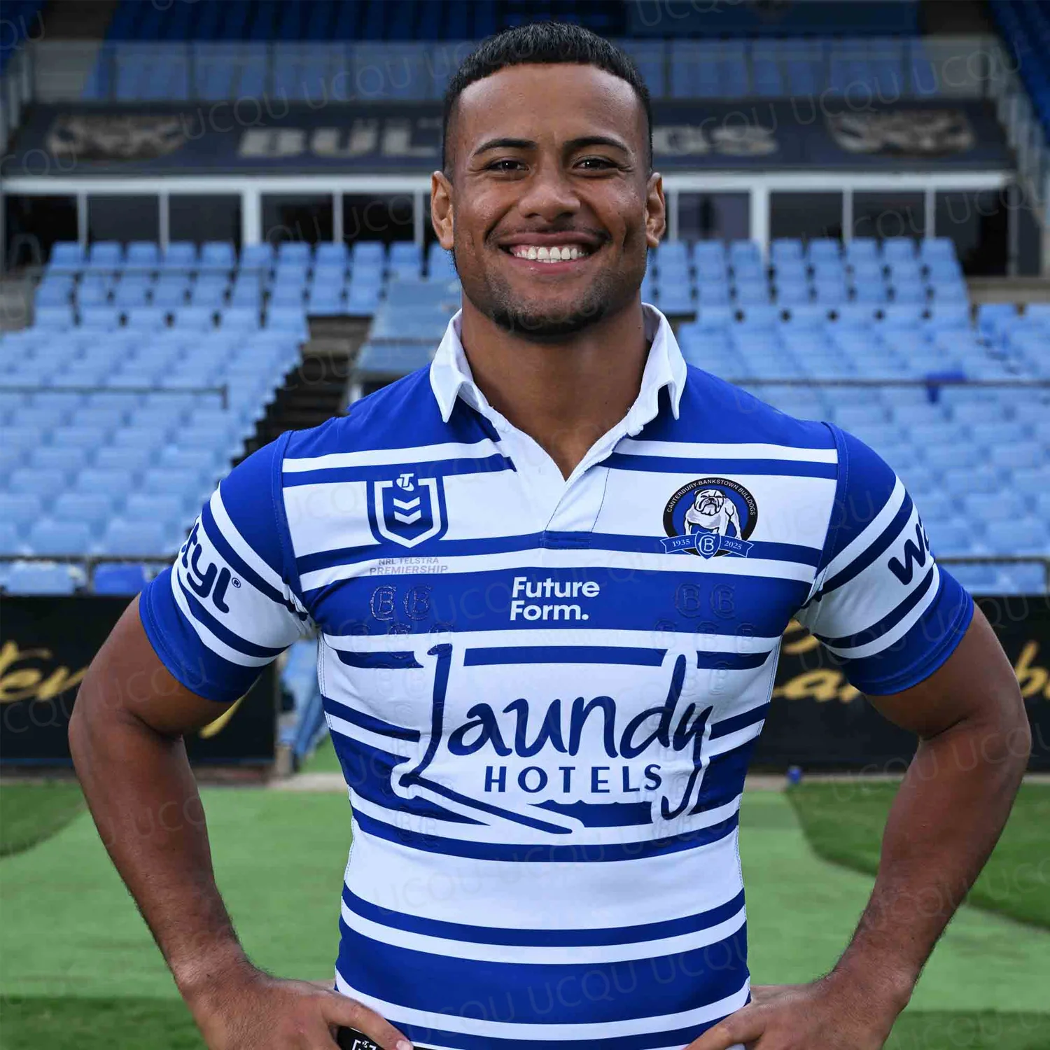قميص Canterbury Bankstown Bulldogs 2025 Heritage Jersey 1995 قميص الرجبي الكلاسيكي الرجعي أستراليا ملابس رياضية للرجال والكبار