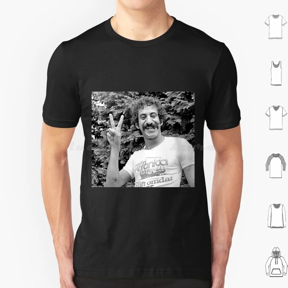 Jim Croce-Peace Classic T Shirt Cotton Men Women DIY Print Jim Croce James Joseph Croce American Folk Singer Songwriter Five