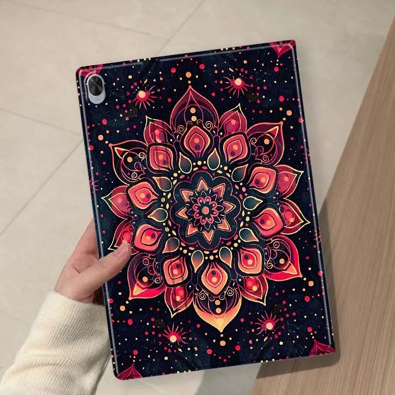 Vintage Floral Pattern Soft For Huawei MediaPad 11 M5 M6 ES Pro M5Lite Honor Pad V7 V8 X7 X8 X9 GT Pro Tab Tablet Case