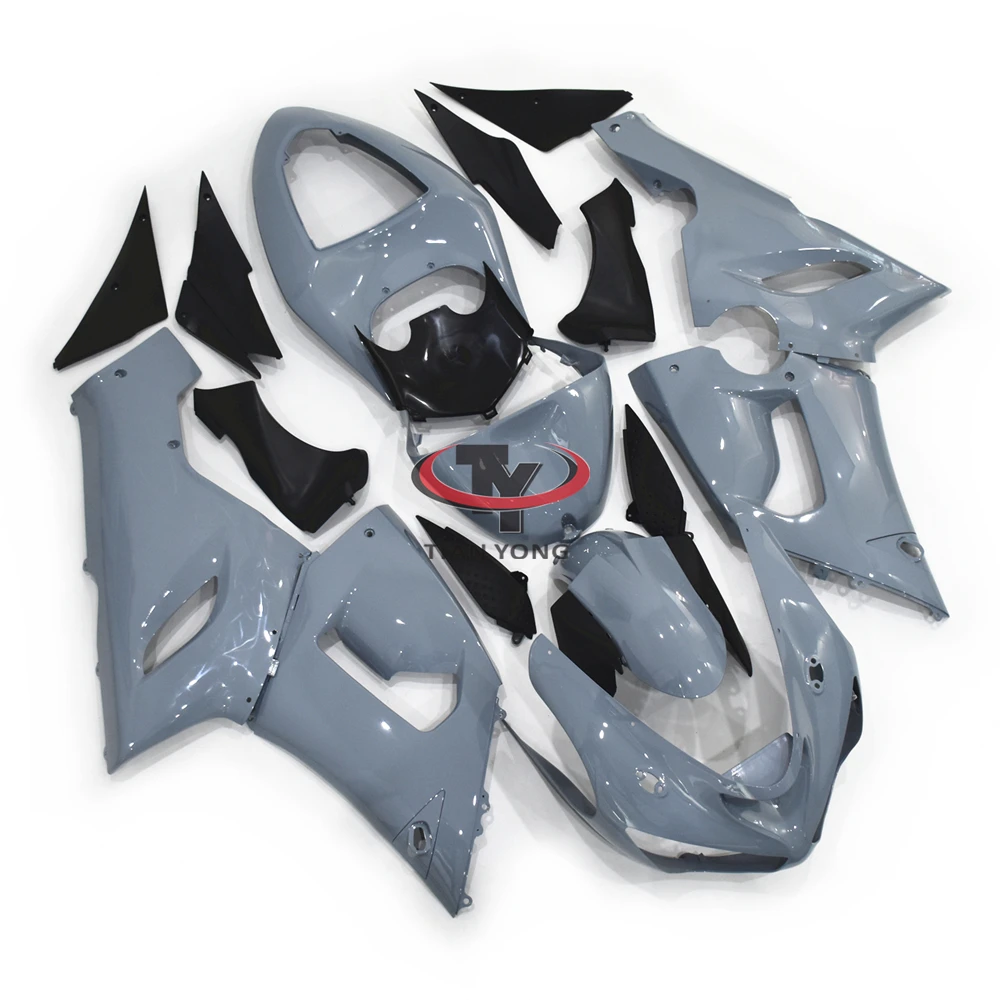 

For ZX6R 2005 2006 ZX 6R 636 Bright cement gray Motorcycle Full Fairing Kit Bodywork Cowling Injection