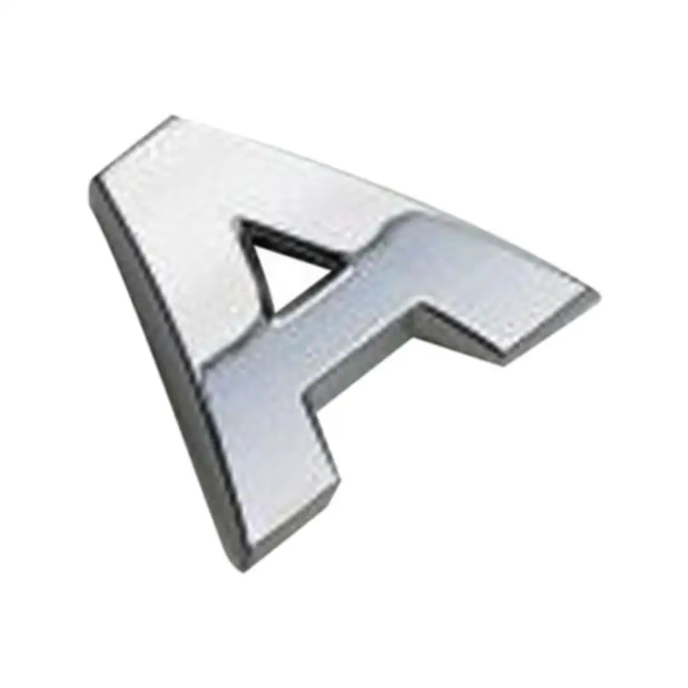 Number Letter Self-adhesive Auto Sticker Car Badge Decals Emblem Decoration Water-resistant High Stickiness Bumper Decal