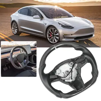 8 best sales Vô lăng carbon của Tesla Model 3 - №2