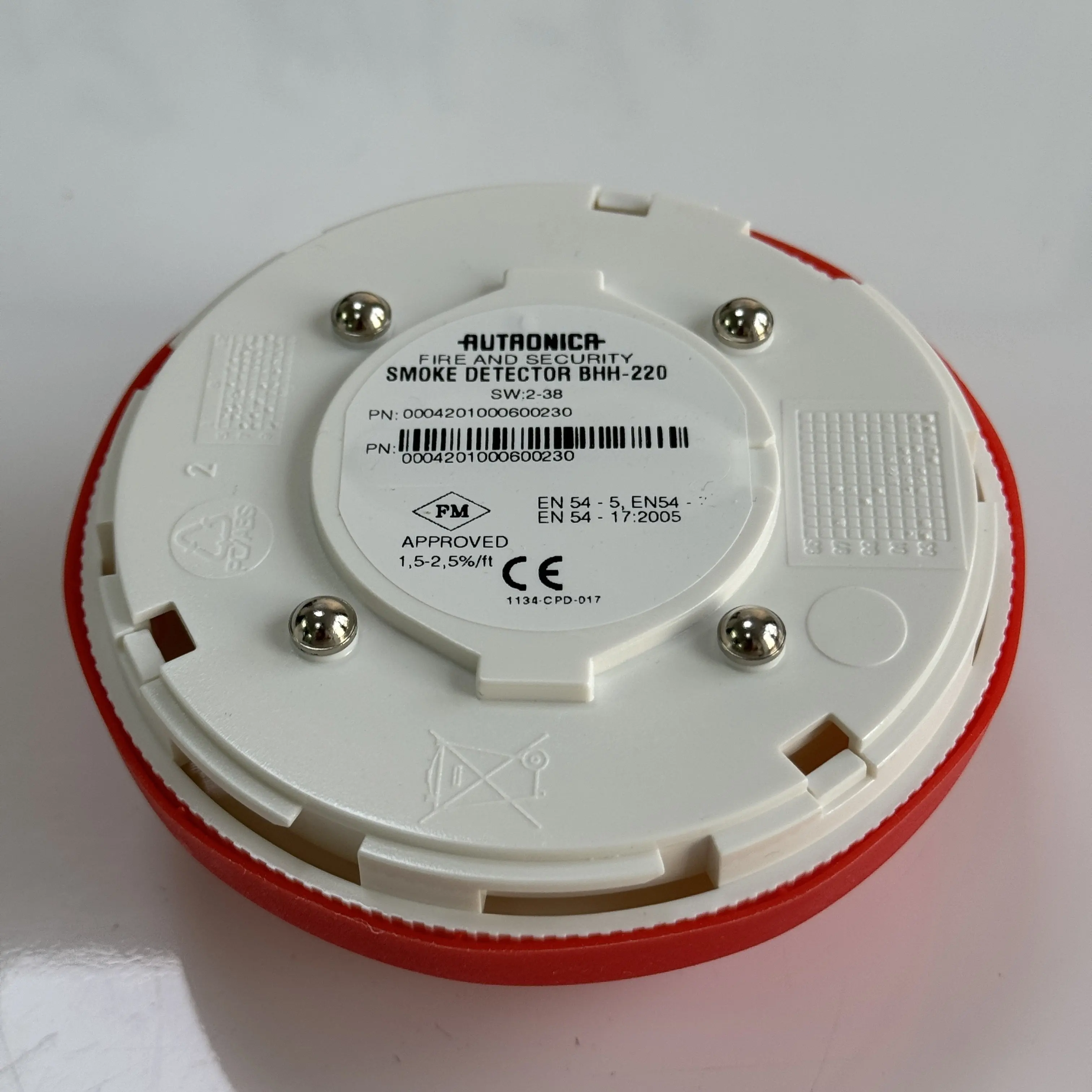 AUTRONICA BHH-220 SMOKE DETECTOR