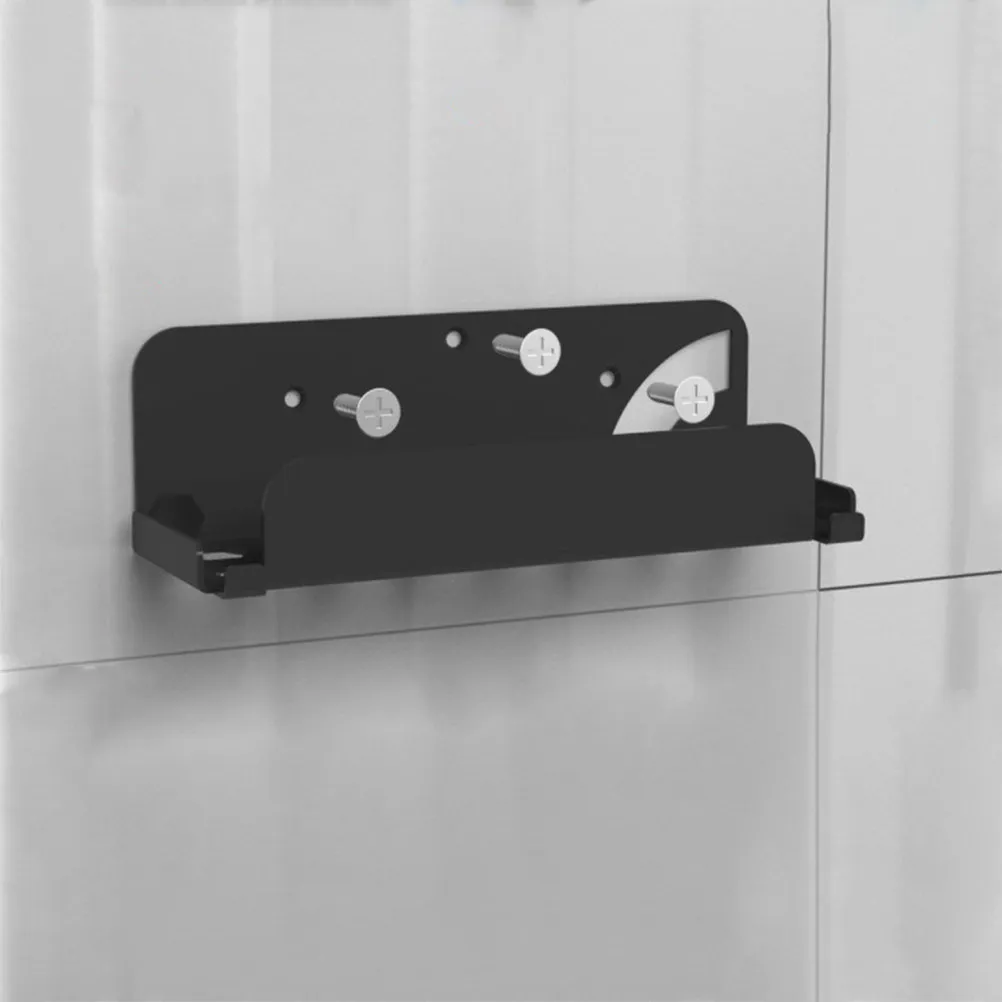 Game Console Shelf Wall Mount Compatible for Switch OLED Small Wall Shelf Floating Stand Heat Dissipation Console Bracket