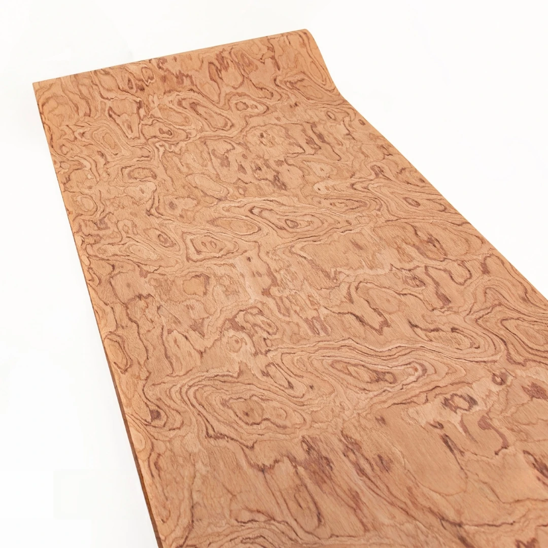 58x250cm Rosewood Pommele Engineered Wood Veneer For Furniture Cabinetry Interior Renovation And Home Decoration image 4