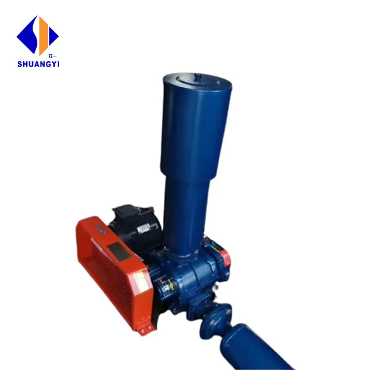 

The Newly Designed Three-leaf Roots Blower for High-pressure Aquaculture