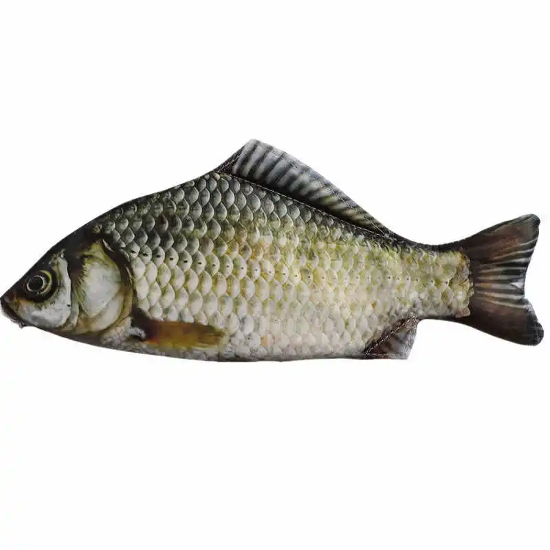 バイオニック魚鉛筆ケース韓国クリエイティブ鮮やかな海の魚文具バッグ学生のための韓国文具鉛筆ポーチ