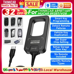 THINKCAR TKEY 101 Universal Car Key Programmer Equipment with 6 Unit Remote Keys Supports Anti-Theft Systems For THINKCAR 689BT
