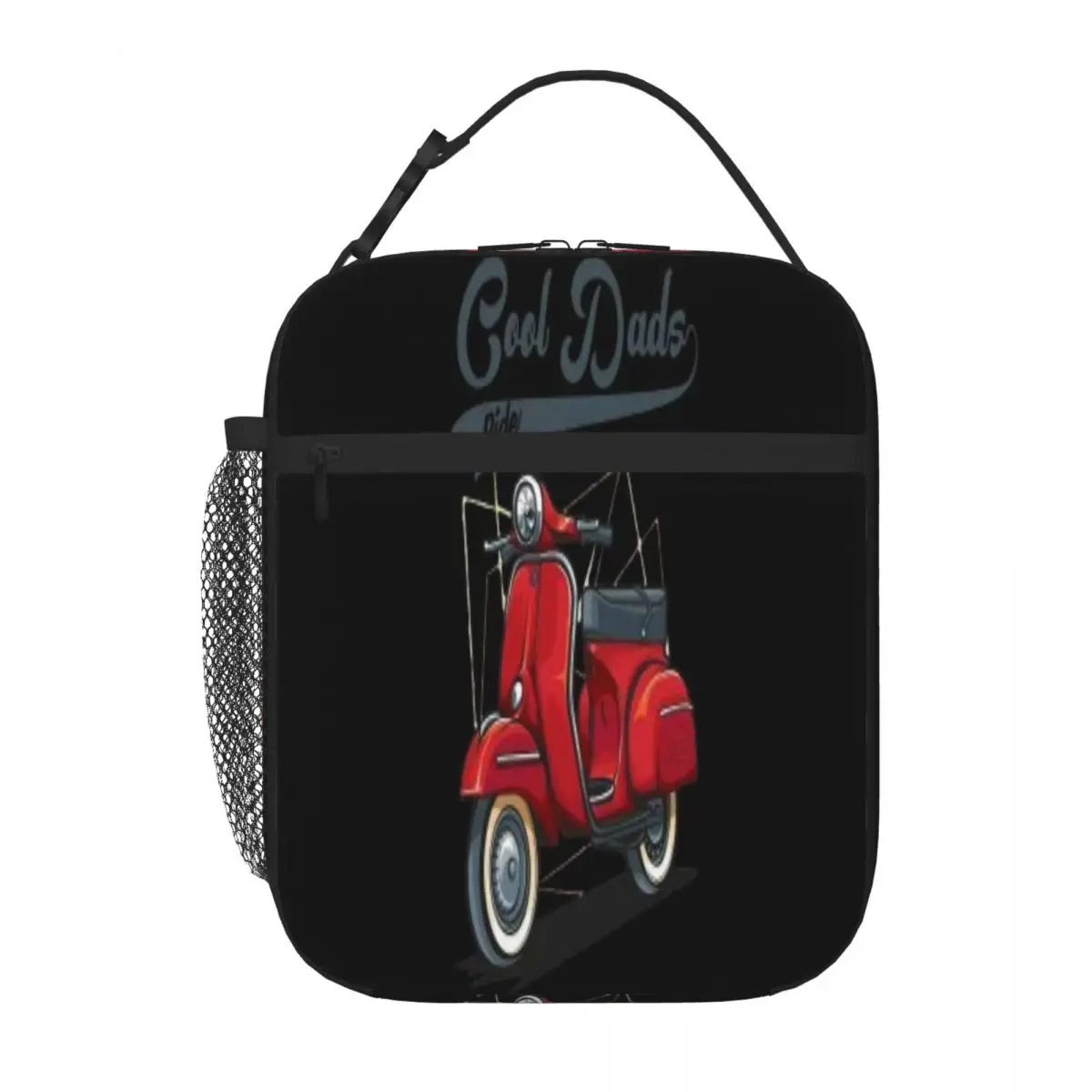 Cool papà Ride Vespa Lunch Tote Lunchbox Thermo Container School Lunch Bag