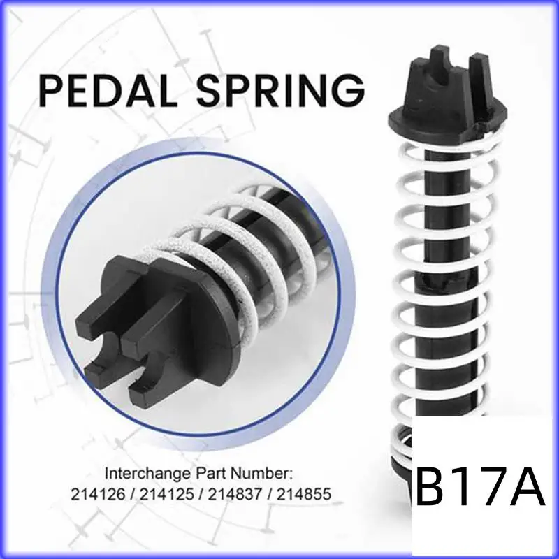 

BT-2Pcs Clutch Pedal Spring For 307 206 207 408 308 For Citroen C2 C4 Clutch Booster Spring 214855 214126 Replacement