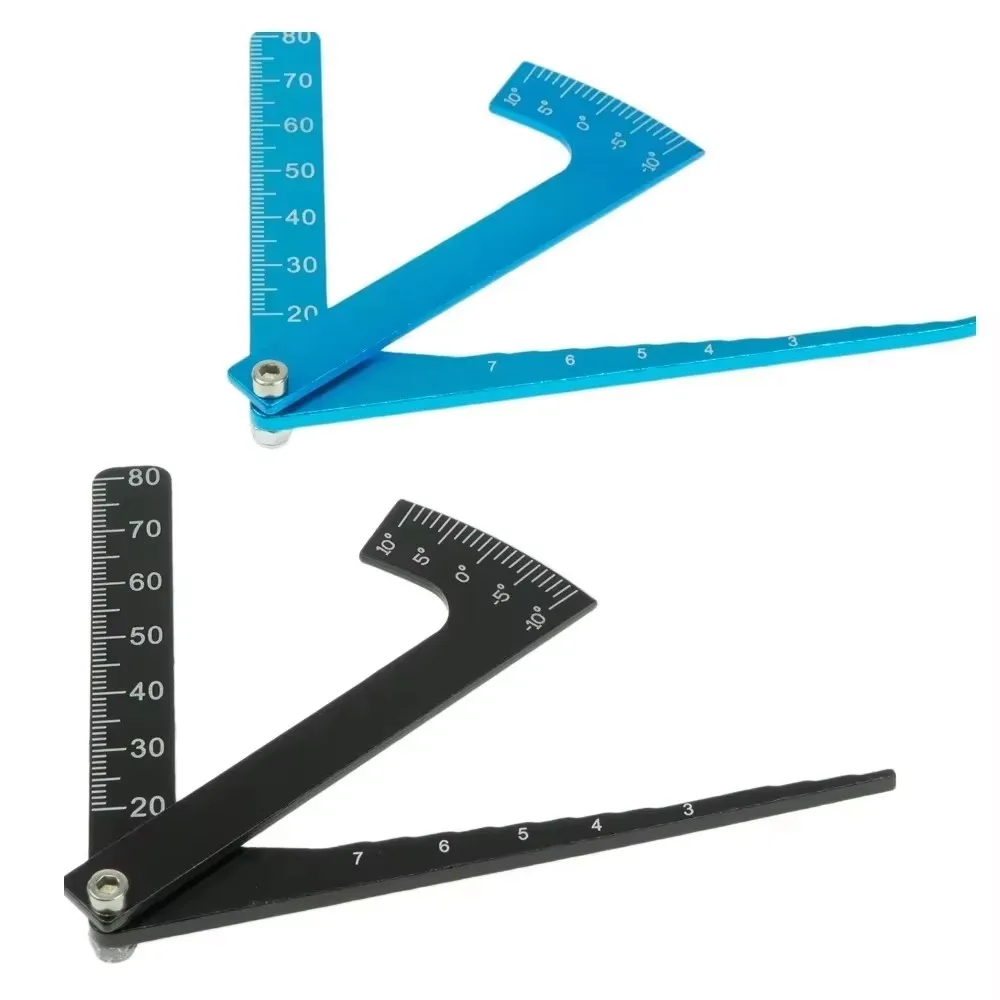 Camber Gauge 3 in 1 Ride Height Gauge Tool Adjustable Ruler For Adjusting Height And Wheel Rim For Rc Hobby Model Car