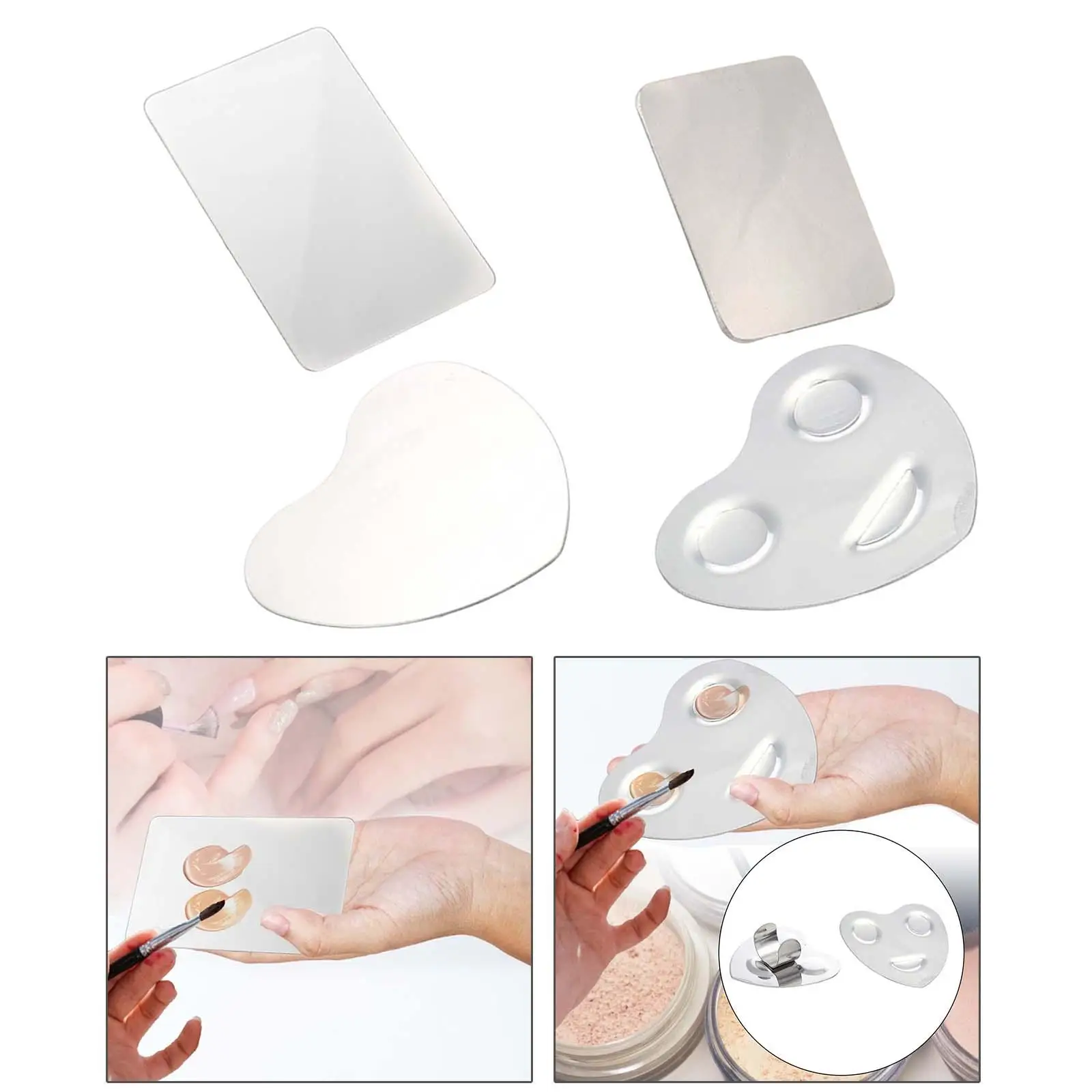 การผสมแต่งหน้าด้วย ,การผสม, เครื่องมือสแตนเลสแบบมือถือ