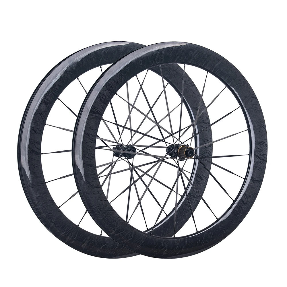 AliExpress JIELEI 1140g Gravel 700C Carbon Spokes Wheelset Inner width 30mm Deep 45 50mm Road disc brake Carbon Wheels 36T 54T Ratchet Hub