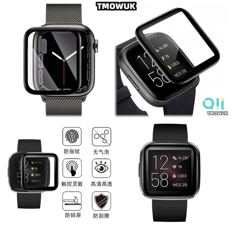

For Fitbit Sense 2 Versa3 2 4 Inspire 3 Charge 6 5 Soft Flexible 3D Anti-Scratch PMMA Screen