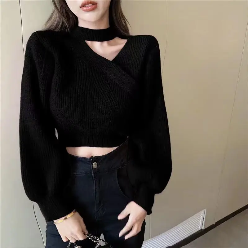 Bubble Sleeve Sweater Women\'s 2022 Woman Sweaters Fall Women Sweaters Fashion Sweater Knitted Sweater  Sweater Women