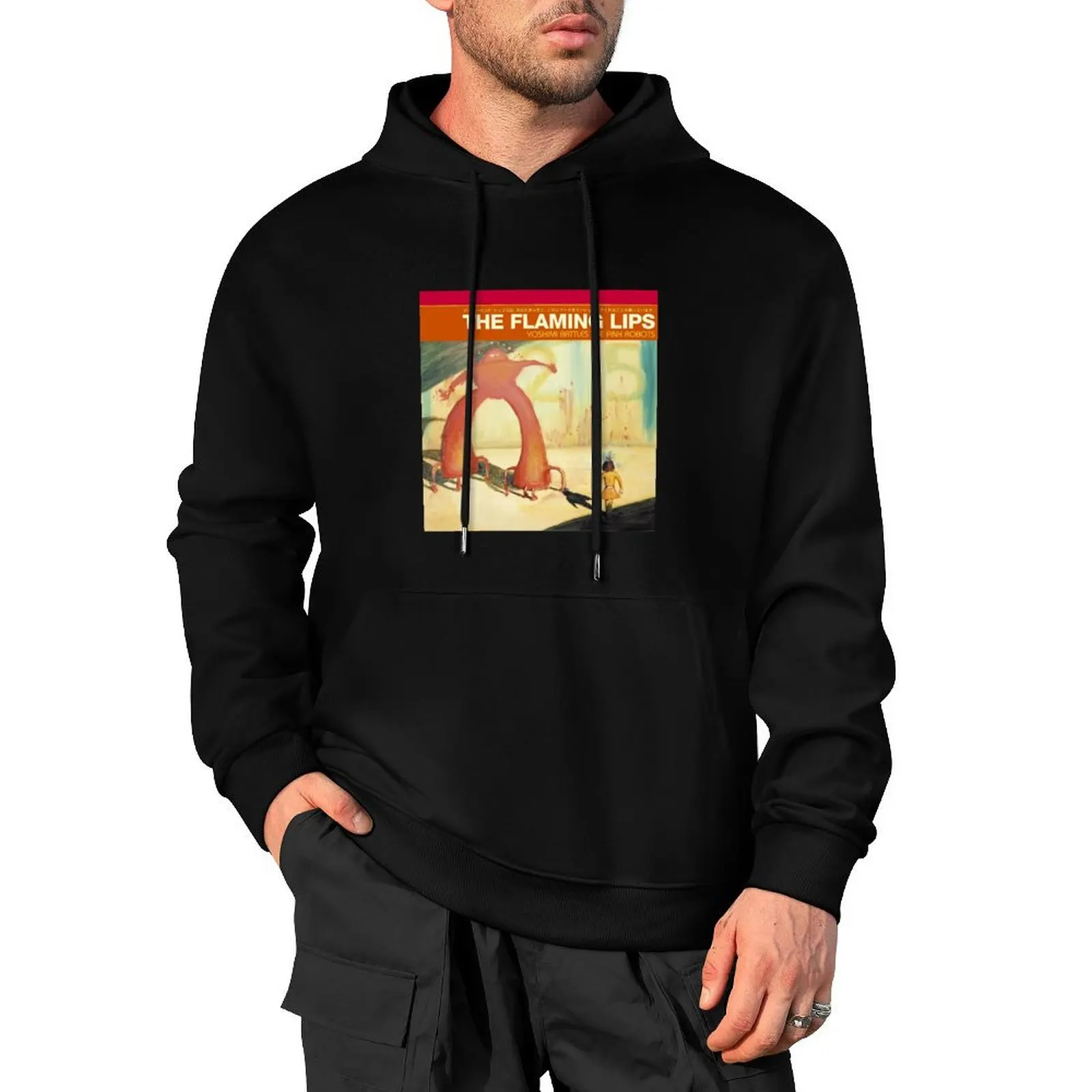 

Flaming Lips - Yoshimi Battles the Pink Robots Pullover Hoodie blouse men's sweat-shirt set korean style clothes men's hoodies