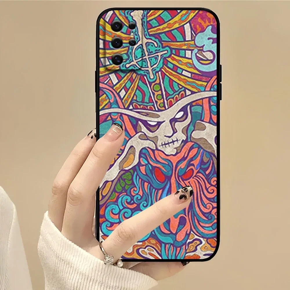 

Band G-Ghost Seven Inches of Satanic Panic Phone Case For Samsung S22 S23 A73 A72 A71 A54 A53 E ULTRA Color Soft Shell