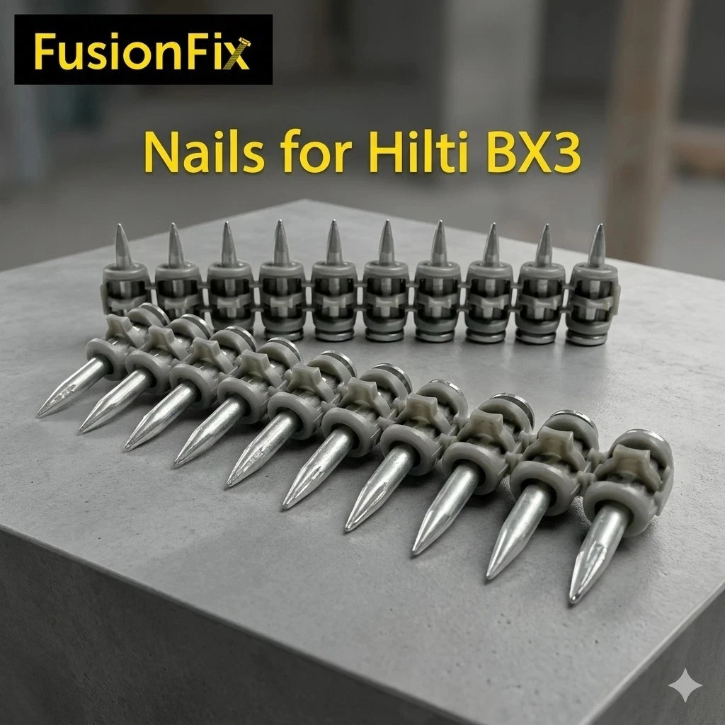 Concrete Nails Compatible with Hilti BX3 2000PCS 22mm