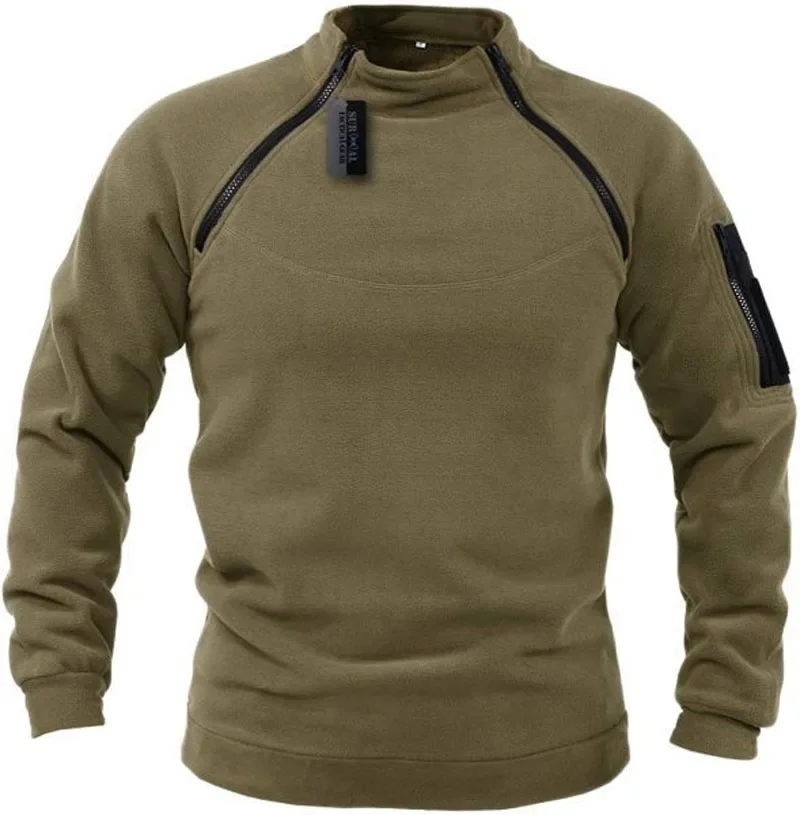 Mens Militray Combat Uniform US Camouflage Army Long Sleeved T-Shirt Special Force Male Tops Breathable Quick Drying Men Clothes