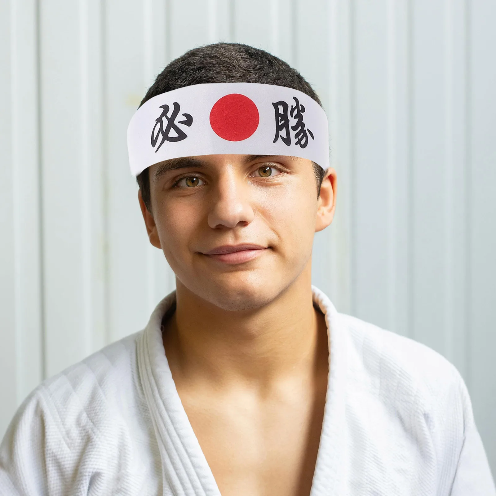 

2pcs Japanese Multifunctional Karate Training Hachimaki Chef Bandana For Men Samurai Cosplay Scarf Soft Fabric Sushi Party
