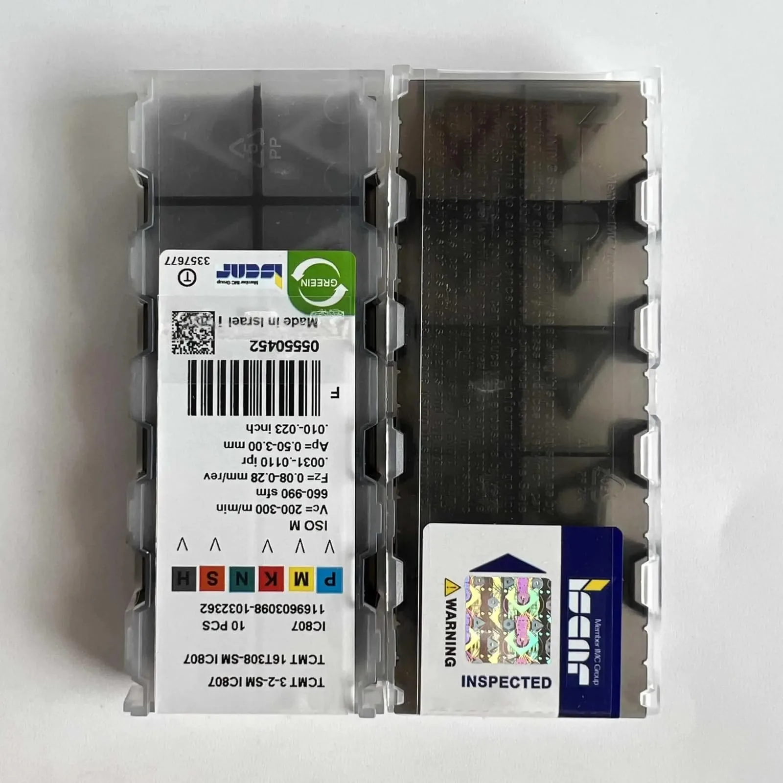 

TCMT16T308-SM IC807 /Industrial indexable Carbide Inserts 10 PCS