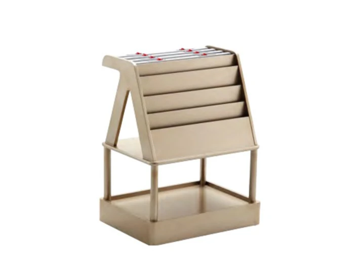 Hotel lobby display supplies Japanese newspaper rack Floor information rack