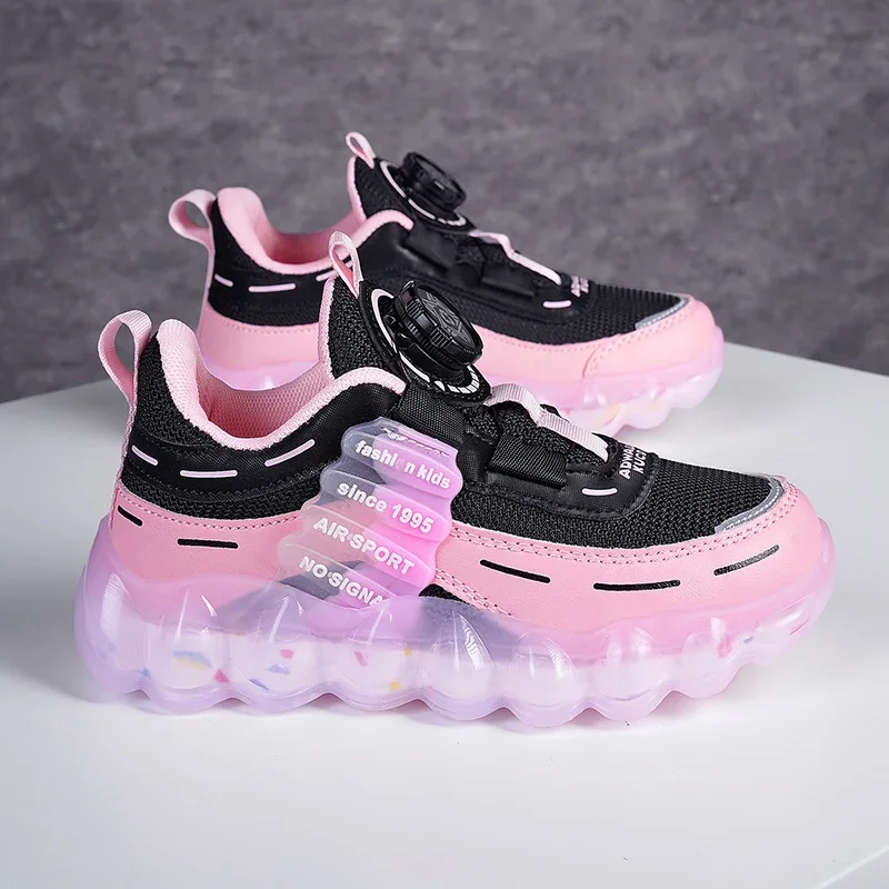 2024 Original Cute Children Sneakers Girls Shoes Pink Platform Summer Kids Shoes Casual Athletic Sports Tennis Sneakers for Girl